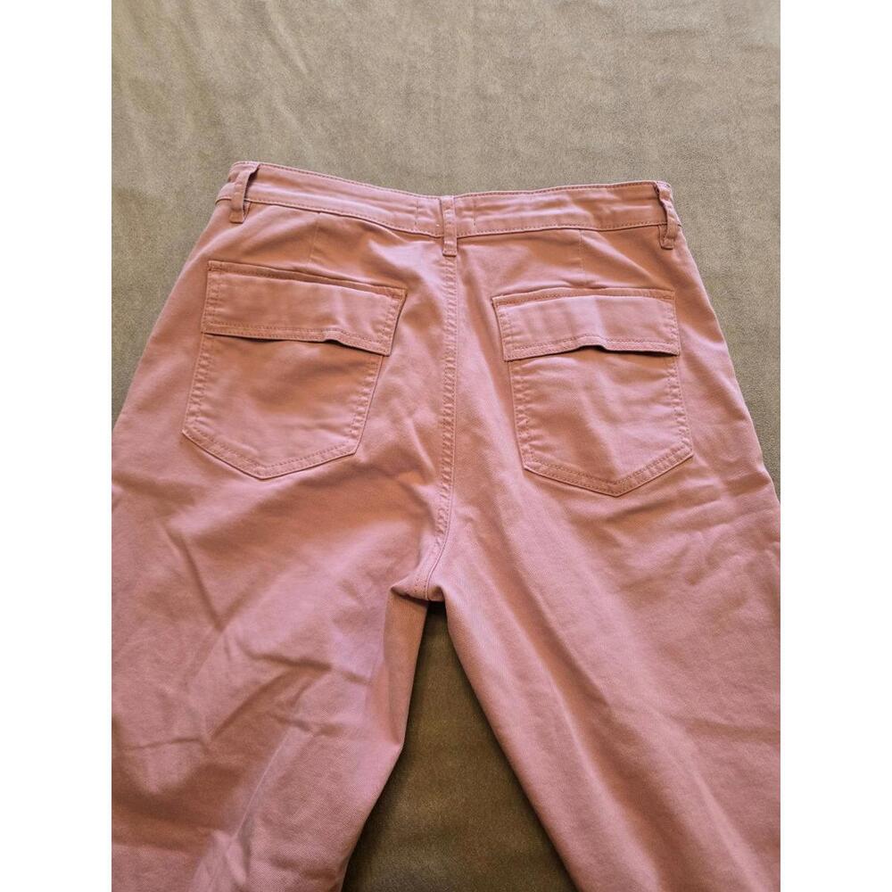 Kut Women’s “Meg” High-Rise Wide Leg Mauve Denim Pant (10) - Picture 3 of 5